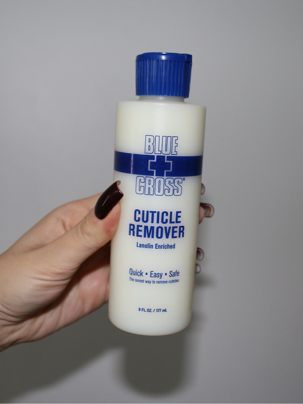 Blue Cross Cuticle Remover